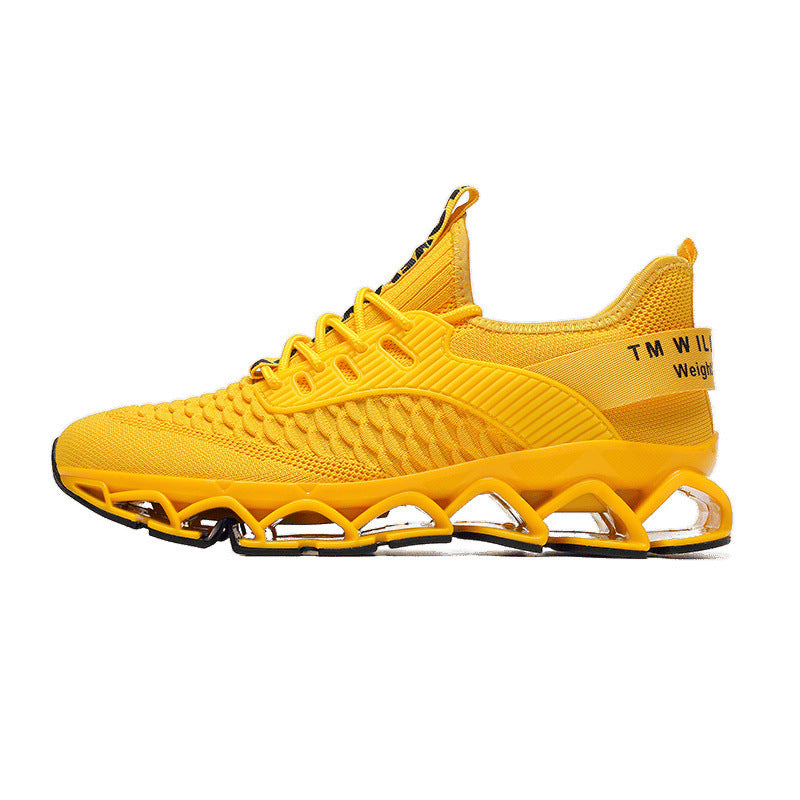 Chaussures de course décontractées en mesh – Style sportif à semelle lame