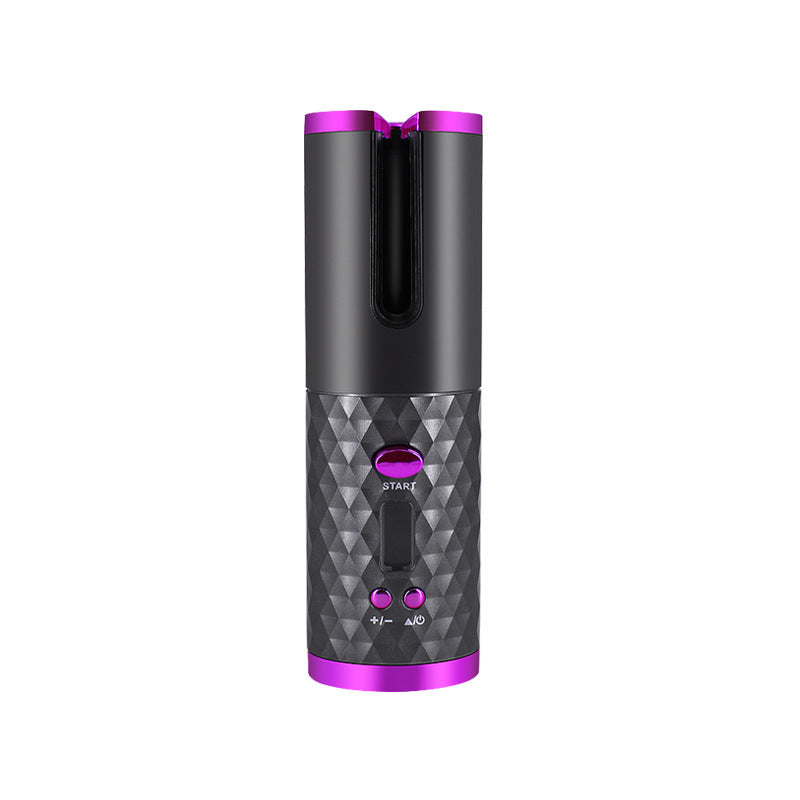 Fer à boucler automatique rechargeable pour femmes - Styler de cheveux portable
