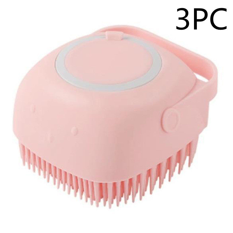 Gant de Massage & Shampoing en Silicone pour Animaux