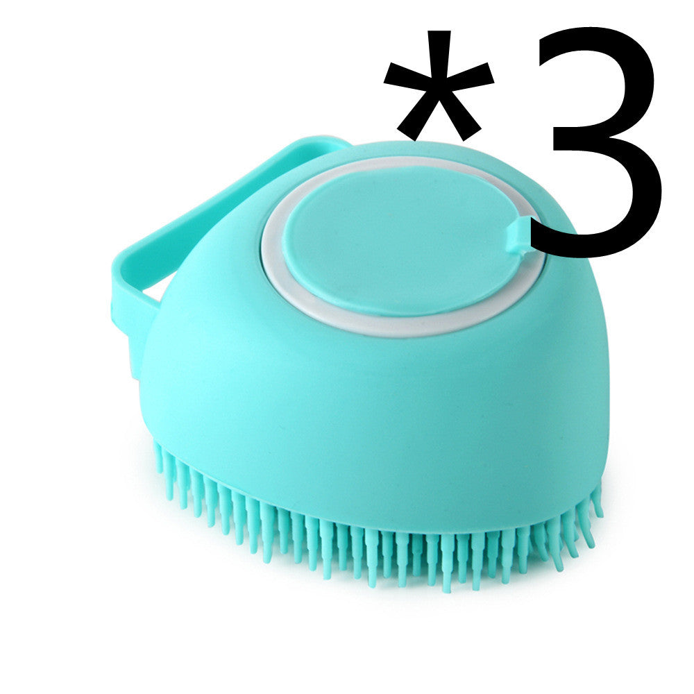 Gant de Massage & Shampoing en Silicone pour Animaux