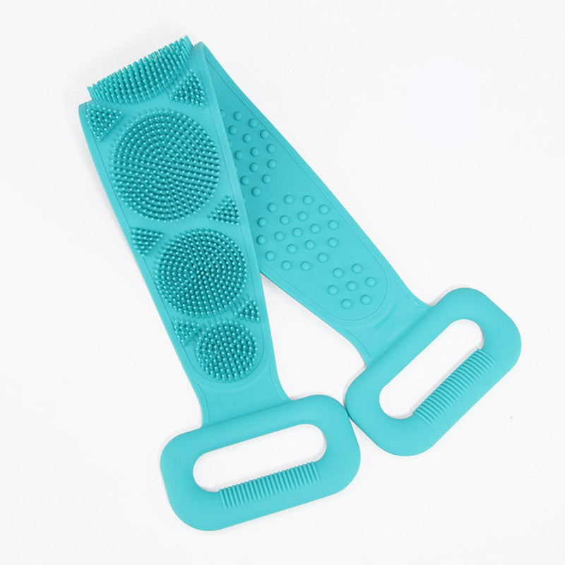 SilicoRub - Serviette de bain en silicone | Frotter le dos