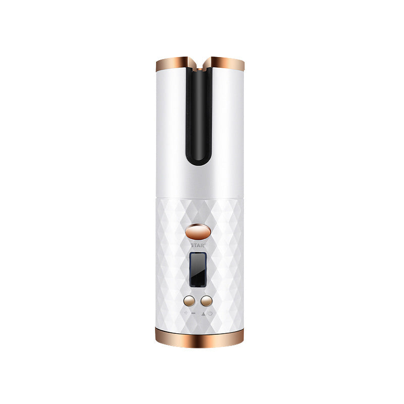 Fer à boucler automatique rechargeable pour femmes - Styler de cheveux portable