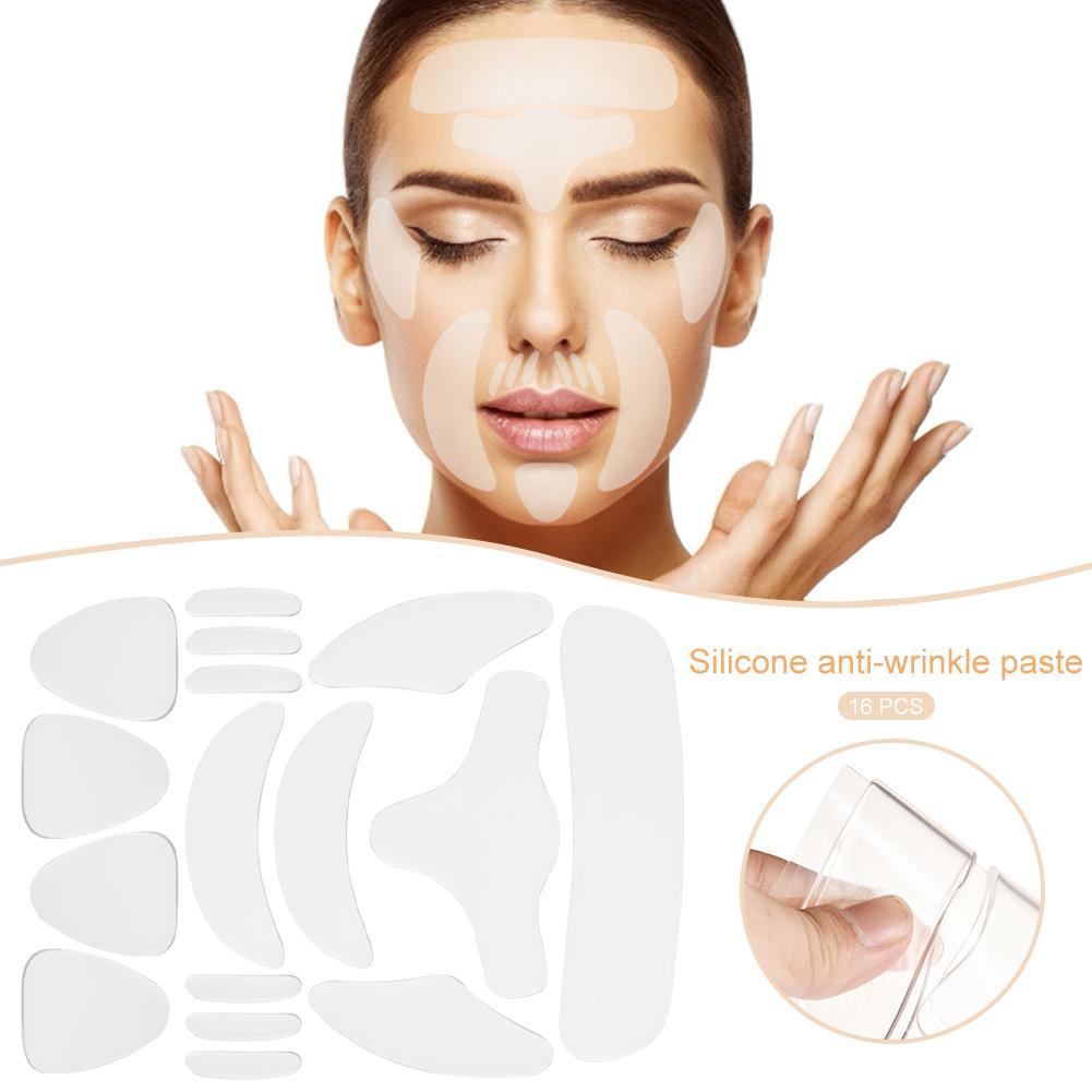 Patch facial en silicone anti-rides | Visage lisse et jeune - BeautyGlow