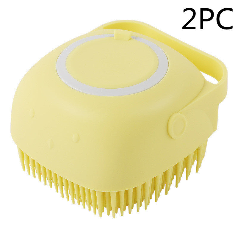 Gant de Massage & Shampoing en Silicone pour Animaux
