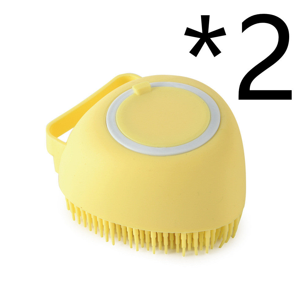 Gant de Massage & Shampoing en Silicone pour Animaux