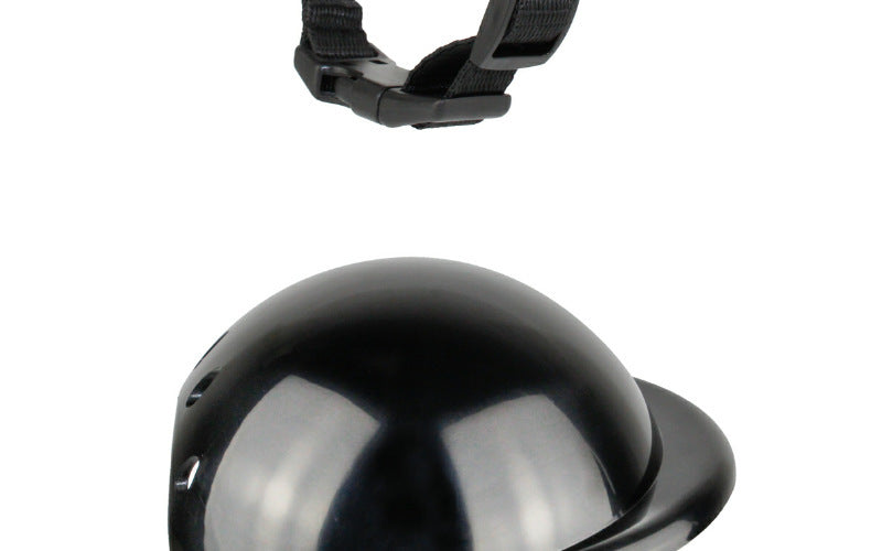 Casque de Protection pour Chien et Chat - Accessoire Moto Sécurisé