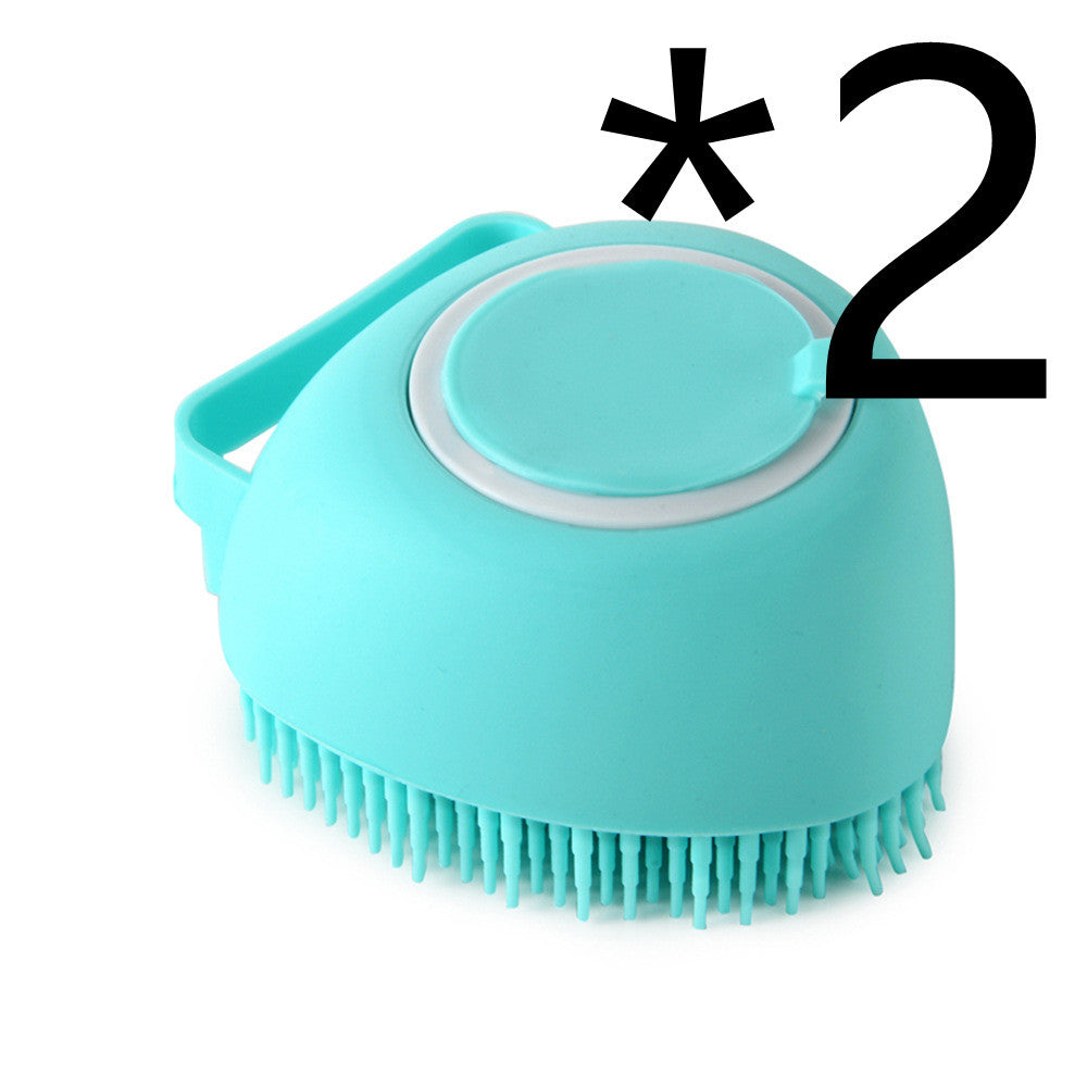 Gant de Massage & Shampoing en Silicone pour Animaux
