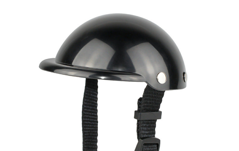 Casque de Protection pour Chien et Chat - Accessoire Moto Sécurisé