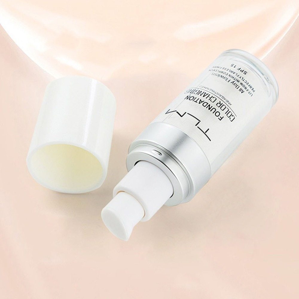 Fond de Teint Liquide - Anti-cernes, Portable, Couleur Naturelle