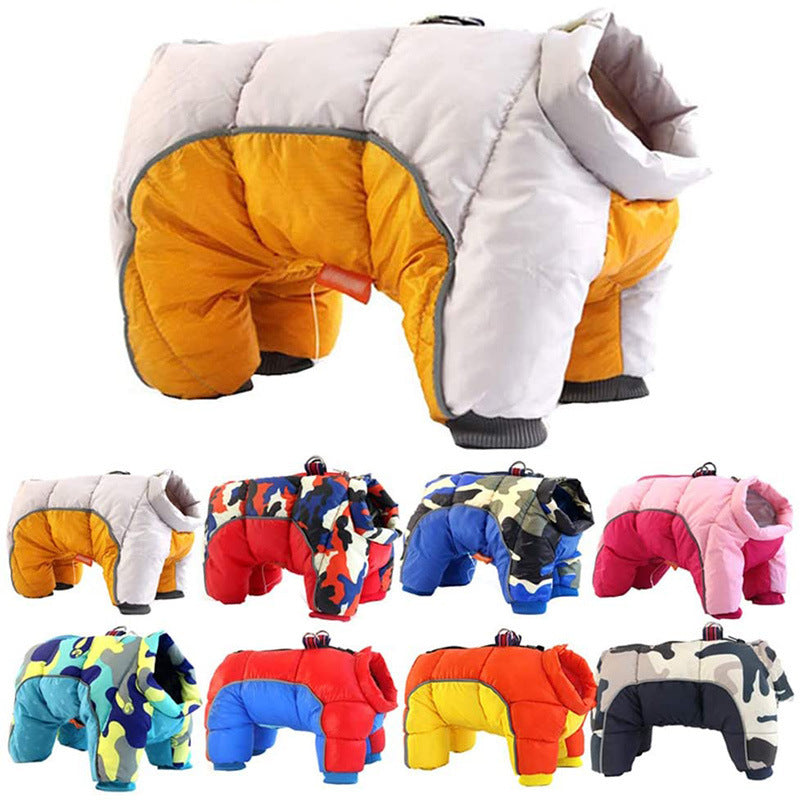 Manteau d'Hiver Chaud pour Chien - Veste Matelassée Épaisse