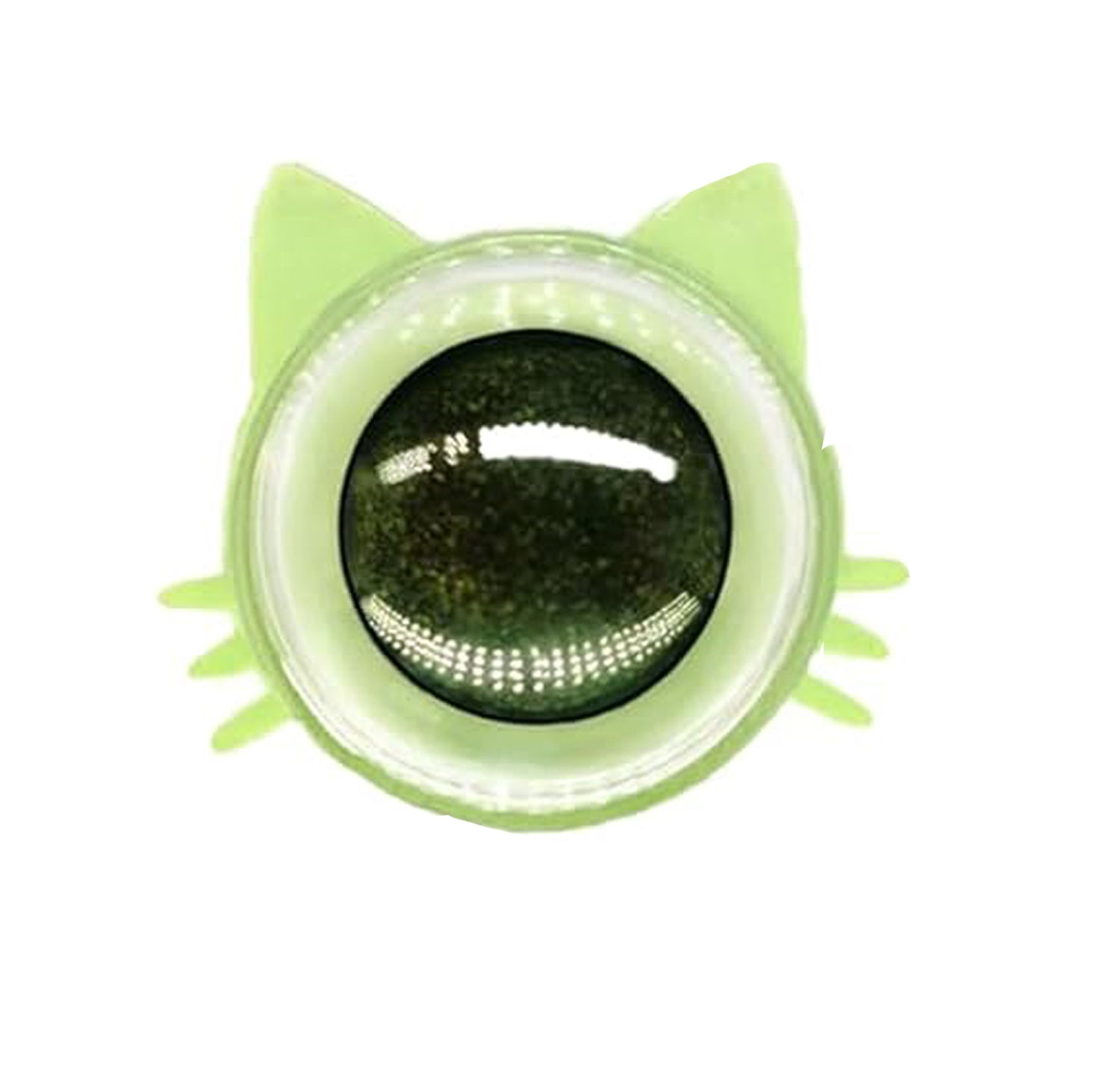 Boules d'herbe à chat adhésives murales - Jouets dentaires naturels pour chats