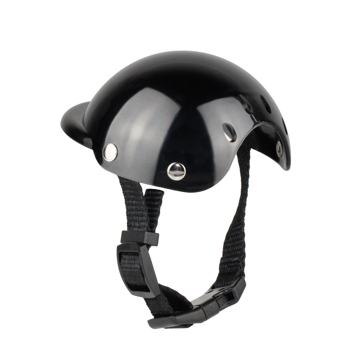 Casque de Protection pour Chien et Chat - Accessoire Moto Sécurisé