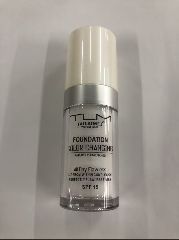 Fond de Teint Liquide - Anti-cernes, Portable, Couleur Naturelle
