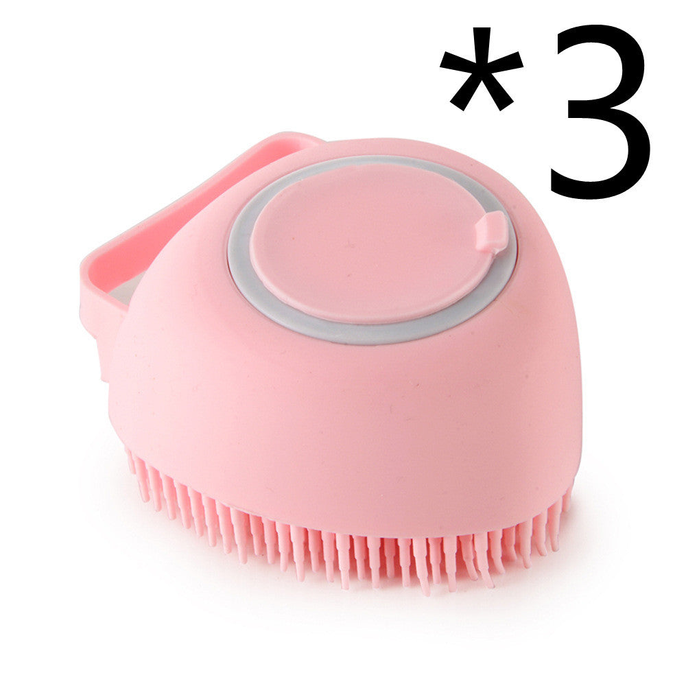 Gant de Massage & Shampoing en Silicone pour Animaux