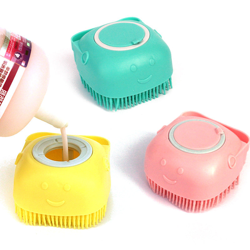Gant de Massage & Shampoing en Silicone pour Animaux