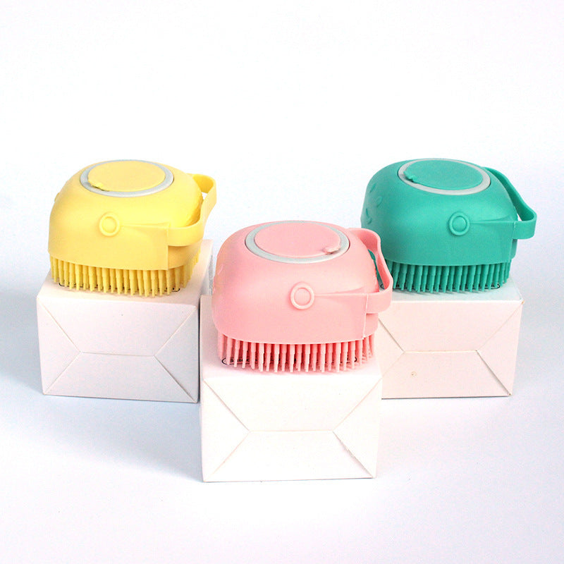 Gant de Massage & Shampoing en Silicone pour Animaux